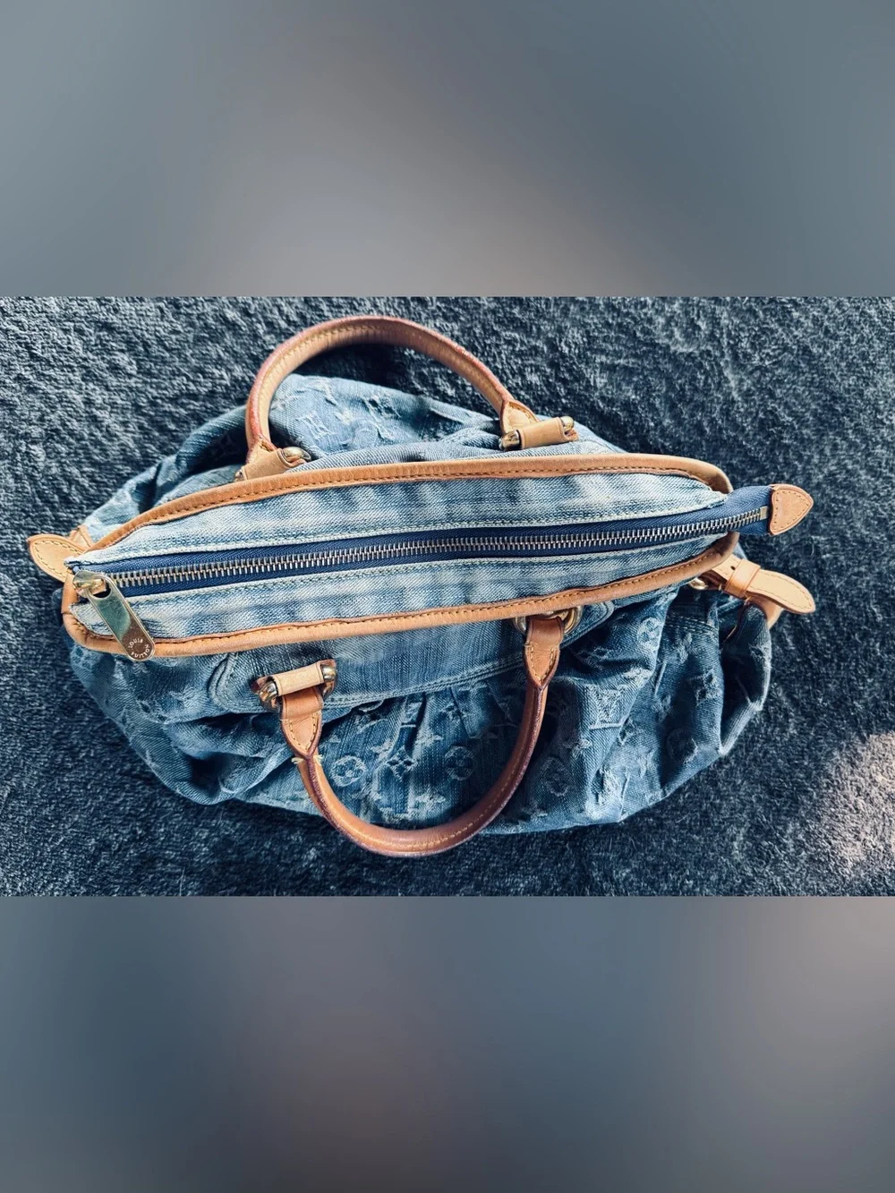 Louis Vuitton Monogram Denim Neo Cabby MM